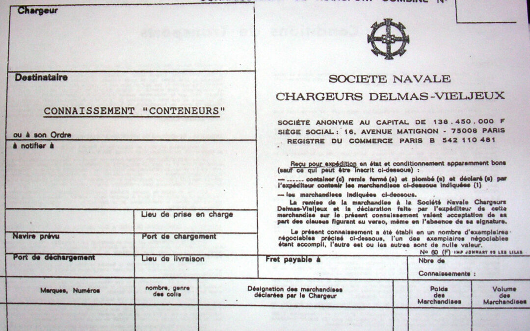 Bill of Lading